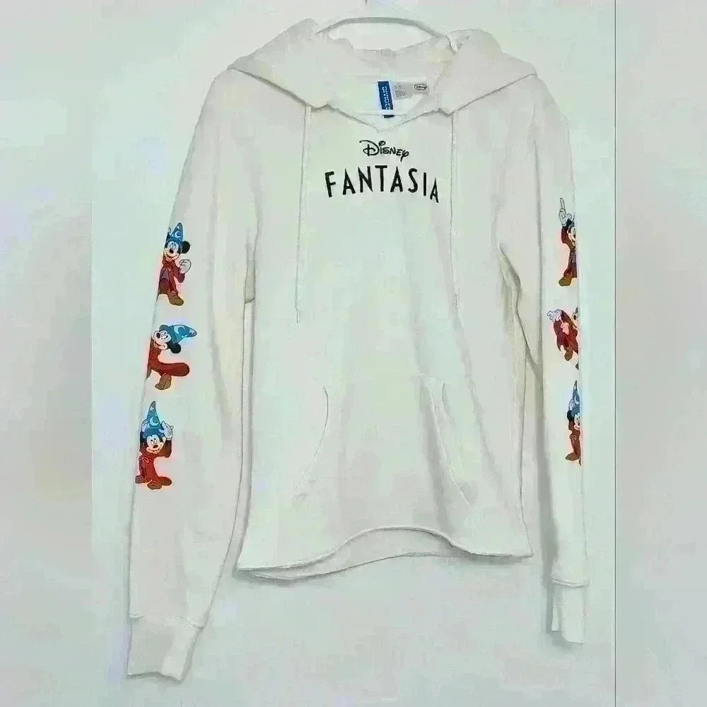 H&M DIVIDED DISNEY MICKEY MOUSE FANTASIA HOODIE.